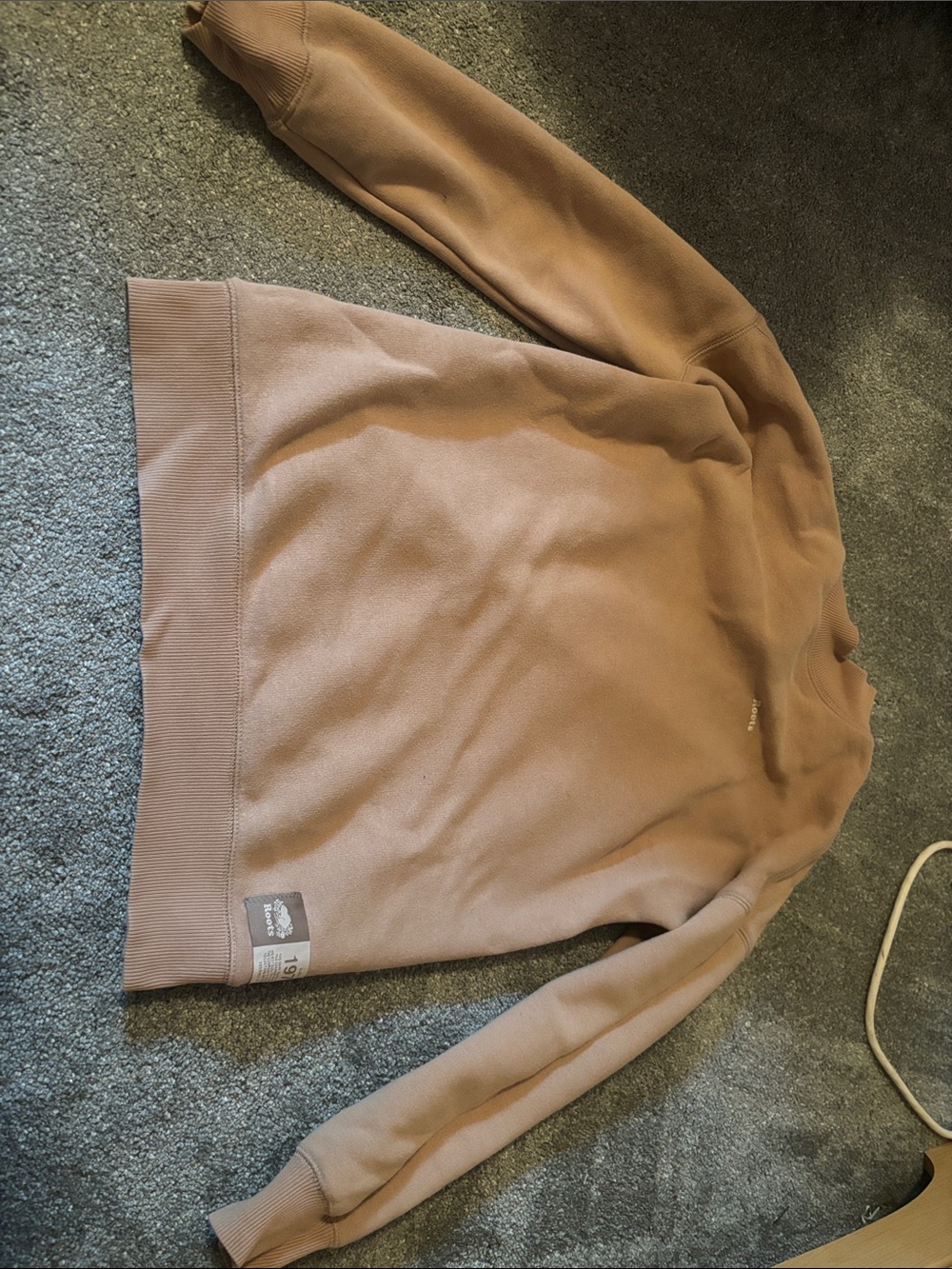 Roots Women's Crewneck Sweater in Dusty Taupe
